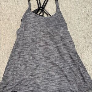 Lululemon Gray tank top size large